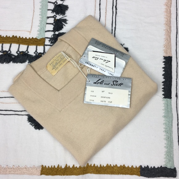❌SOLD!❌ NWT! Lyle & Scott 1950s Vintage Cashmere - Picture 4 of 8